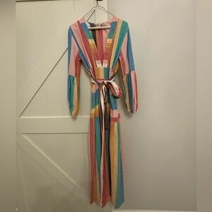 Long sleeve multi color Billabong dress. Only wore a few times.  Size medium.